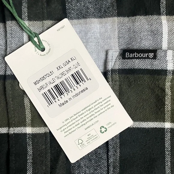 Barbour Valley Tailored shirt